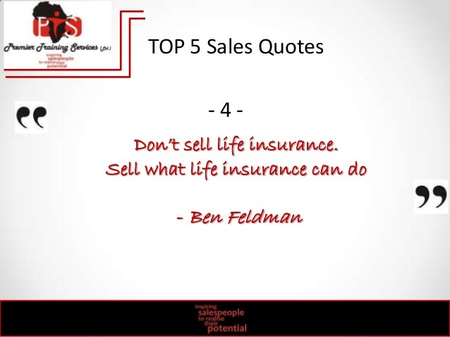 PTS Top 5 sales quotes PTS Top 5 sales quotes