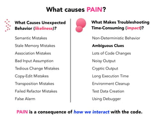 The Retrospective
Our biggest problem
“The problem is we don’t have
enough test automation!”
Solution-Focused “Problems”
 