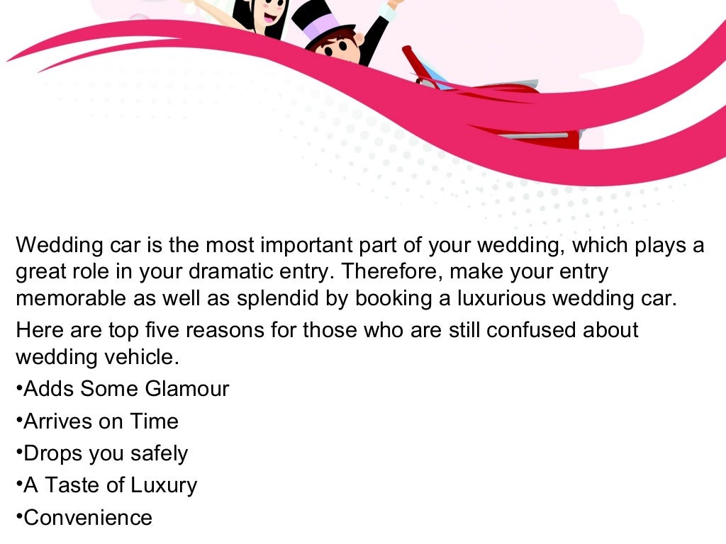 Top 5 Reasons to Book a luxury Wedding Car for your Wedding Day