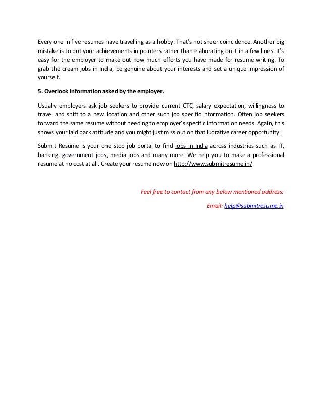 job specific cover letters