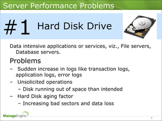 Top 5 server performance problems and how to resolve them using ...