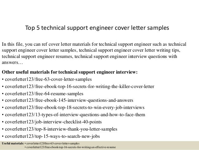 Entry Level Engineer Cover Letter from image.slidesharecdn.com