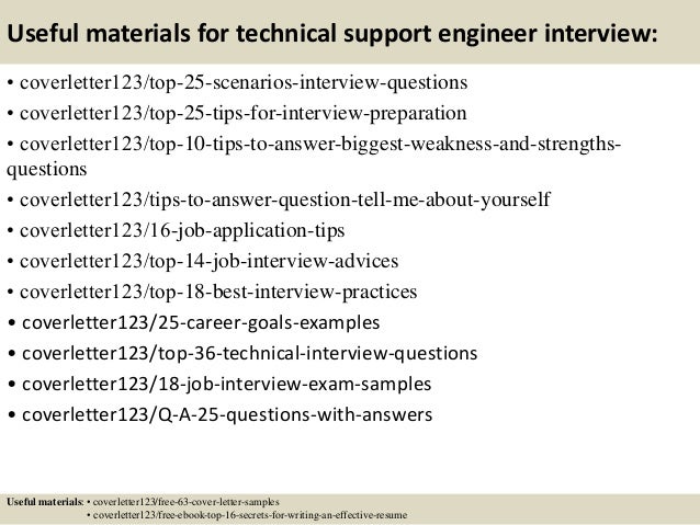 Top 5 technical support engineer cover letter samples Top 5 technical support engineer cover letter samples