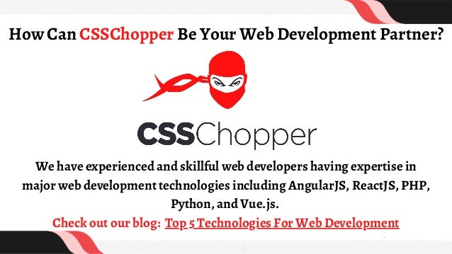 Top 5 Technologies For Web Development.pdf | Web Development | Internet
