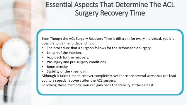 Top 5 Tips For Speedy Acl Surgery Recovery Top 5 Tips For Speedy Acl Surgery Recovery