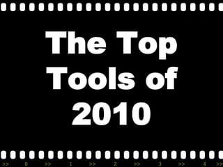 The Top Tools of 2010 