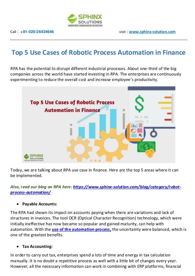 accounts payable robotic process automation