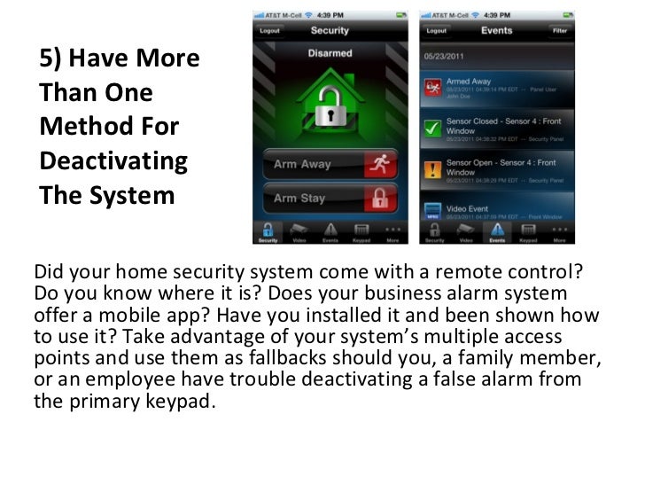 Top 5 Ways to Avoid False Alarms