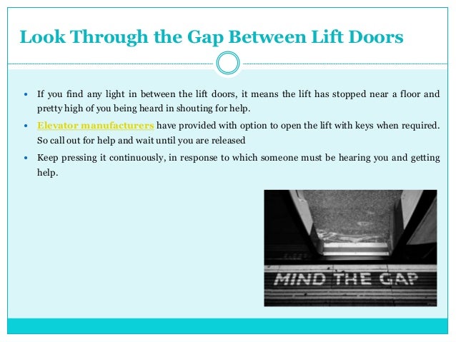 5 Things You Should Do If You Get Stuck In An Elevator