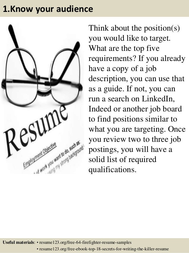 target resume samples