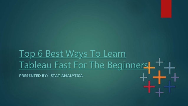 learn tableau fast