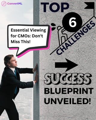 6
TOP
CHA
LLEN
G
ES
BLUEPRINT
UNVEILED!
Essential Viewing
for CMOs: Don't
Miss This!
 