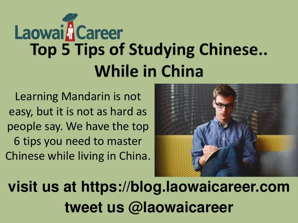 Top 5 Tips Of How To Study Chinese In China