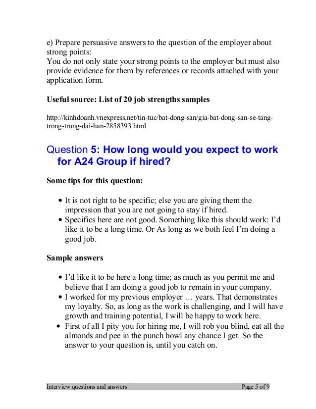 group interview questions