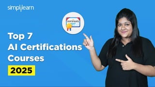Top 7 High Paying AI Certifications Courses For 2025 | Best AI ...