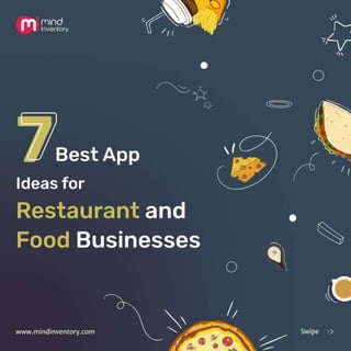 Top 7 app ideas for restaurant and food businesses