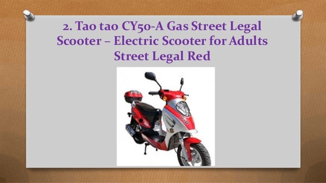 Taotao Ate-501 Electric Scooter - Electric Scooter Tao Tao ...