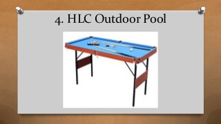 4. HLC Outdoor Pool
 
