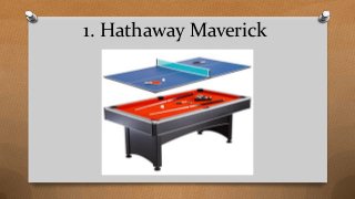 1. Hathaway Maverick
 