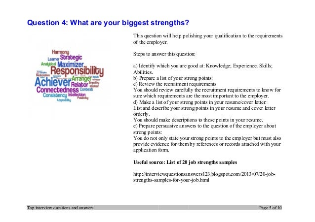 what are your key strengths