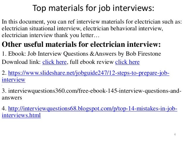 Electrician interview questions and answers pdf Electrician interview questions and answers pdf