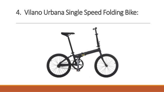vilano urbana single speed