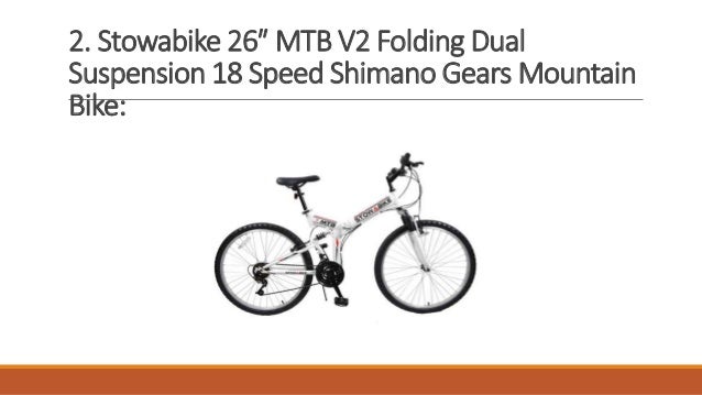 stowabike 26 mtb v2 folding