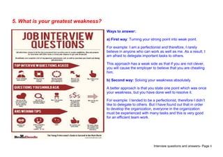 Top 7 internal auditor interview questions answers | DOC