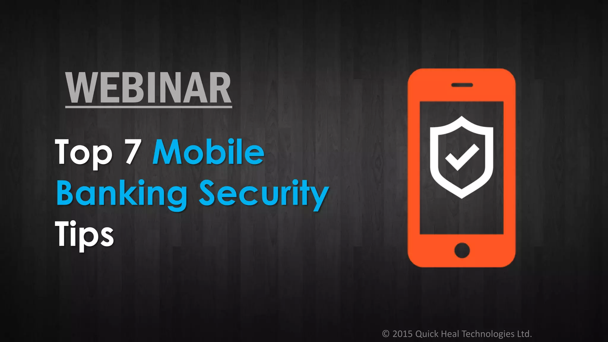 Top 7 Mobile Banking Security Tips | PDF