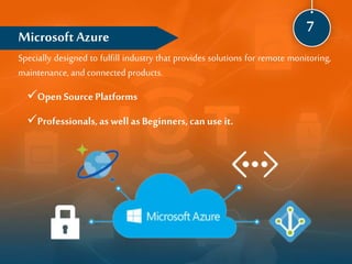 Top 7 Platforms for IoT Application Development | PPTX
