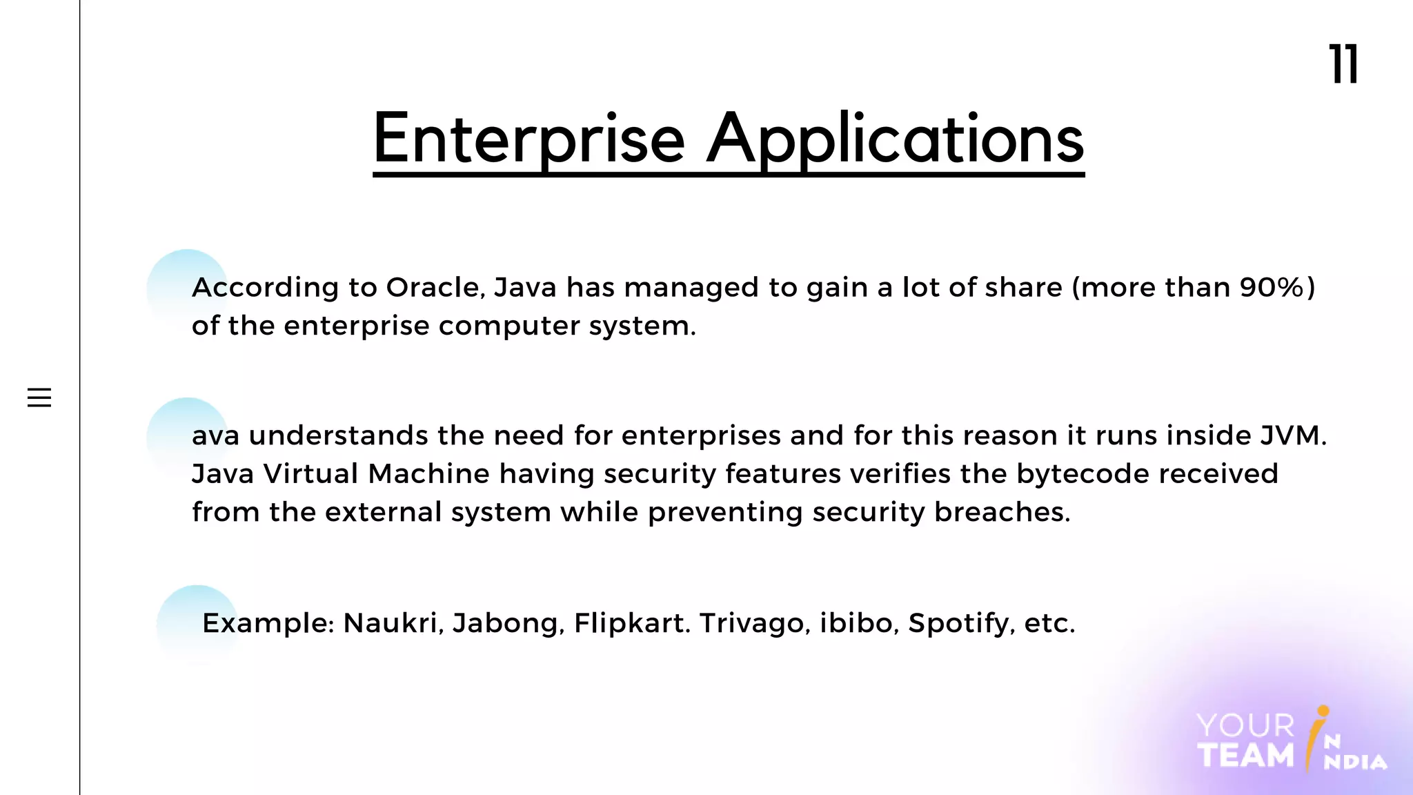 Top 7 real world applications of java | PPT