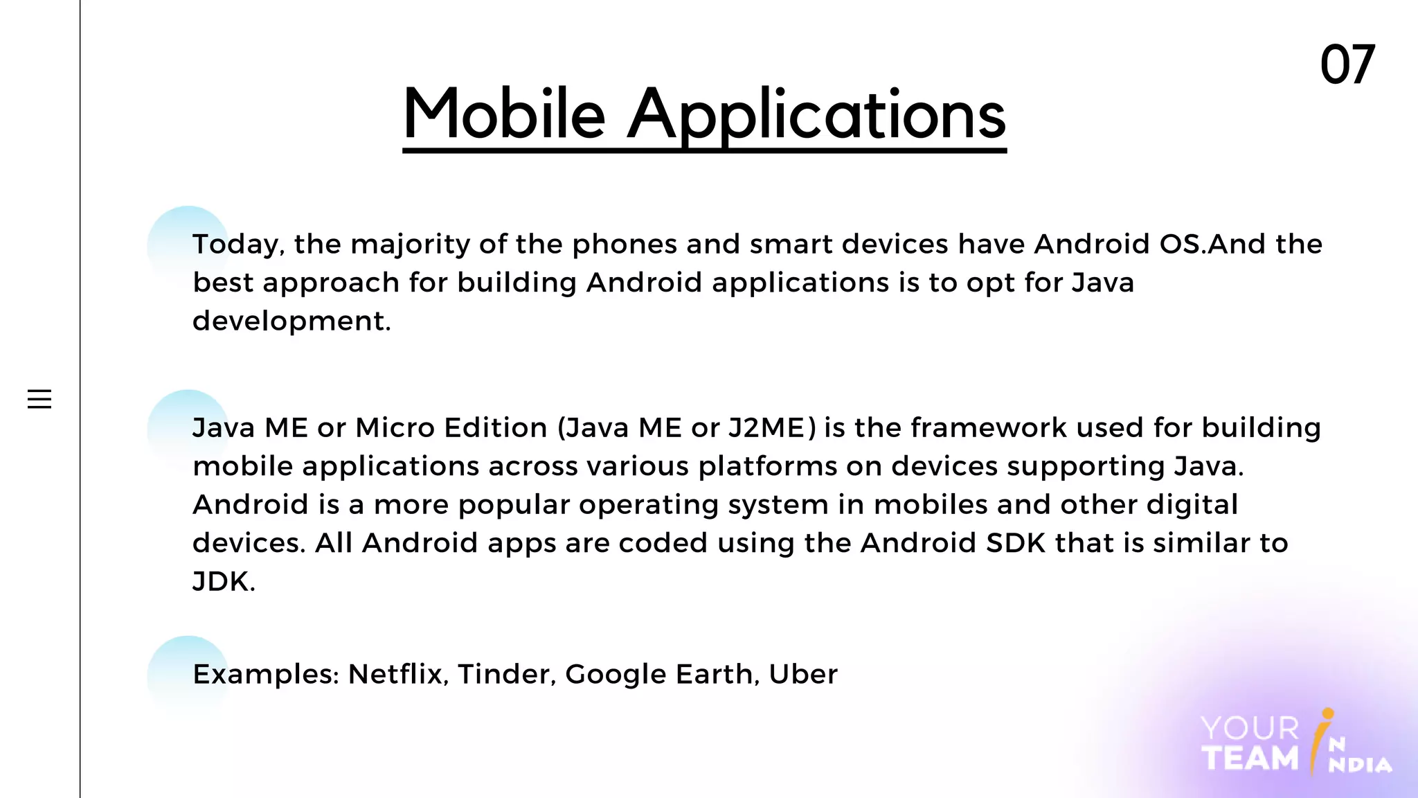 Top 7 real world applications of java | PPT