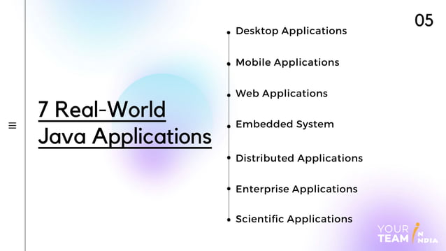Top 7 real world applications of java | PPT