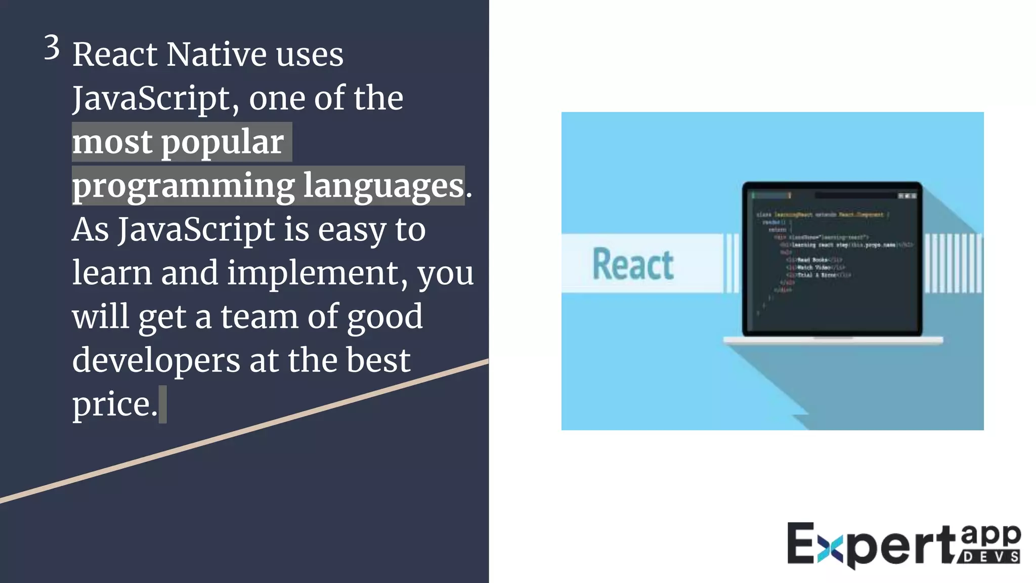Top 7 Reasons to Choose React Native for Enterprise App Development | PPT