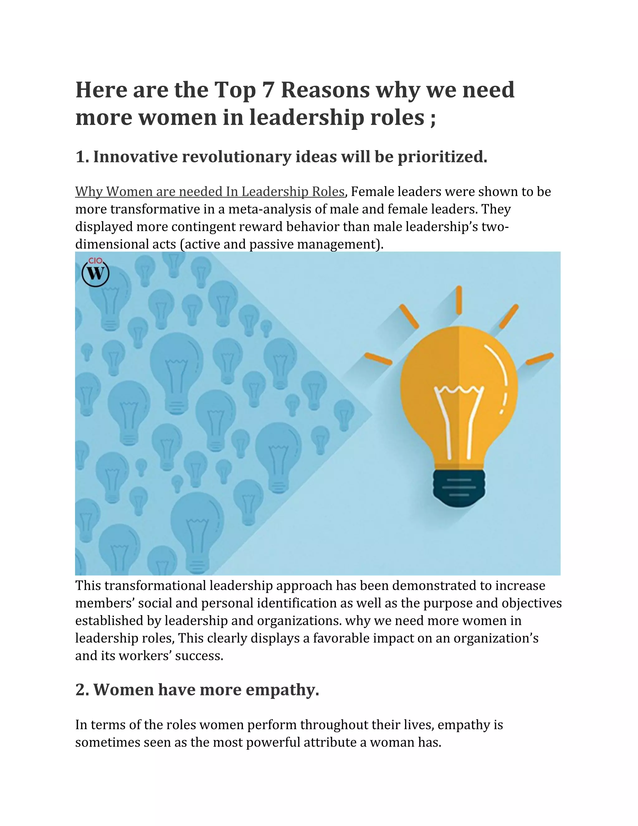 Top 7 Reasons why we need more women in leadership roles.pdf