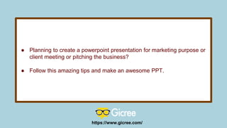Top 7 Tips for Effective Powerpoint Presentation | PPTX