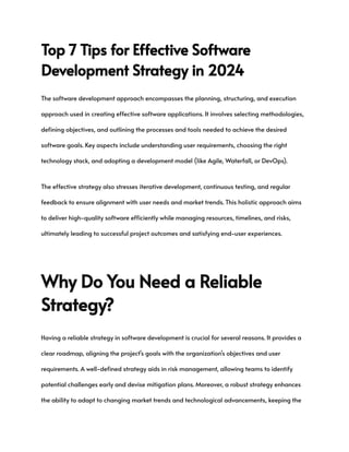 Top 7 Tips for Effective Software Development Strategy in 2024.pdf