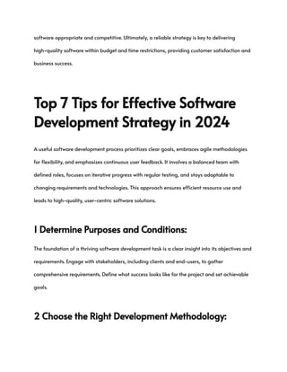 Top 7 Tips for Effective Software Development Strategy in 2024.pdf