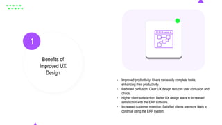 Top 7 UX Design Best Practices for the SaaS ERP System | PPTX