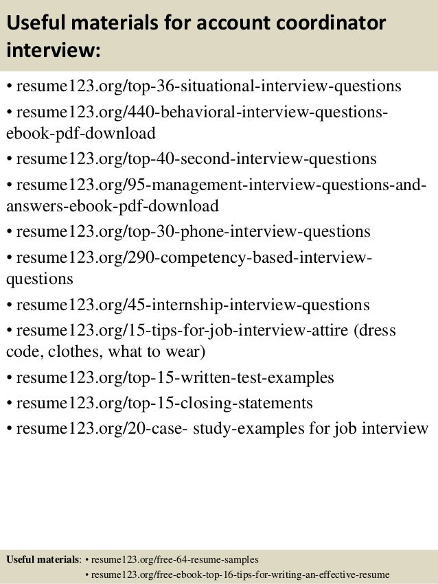 advertising coordinator resume