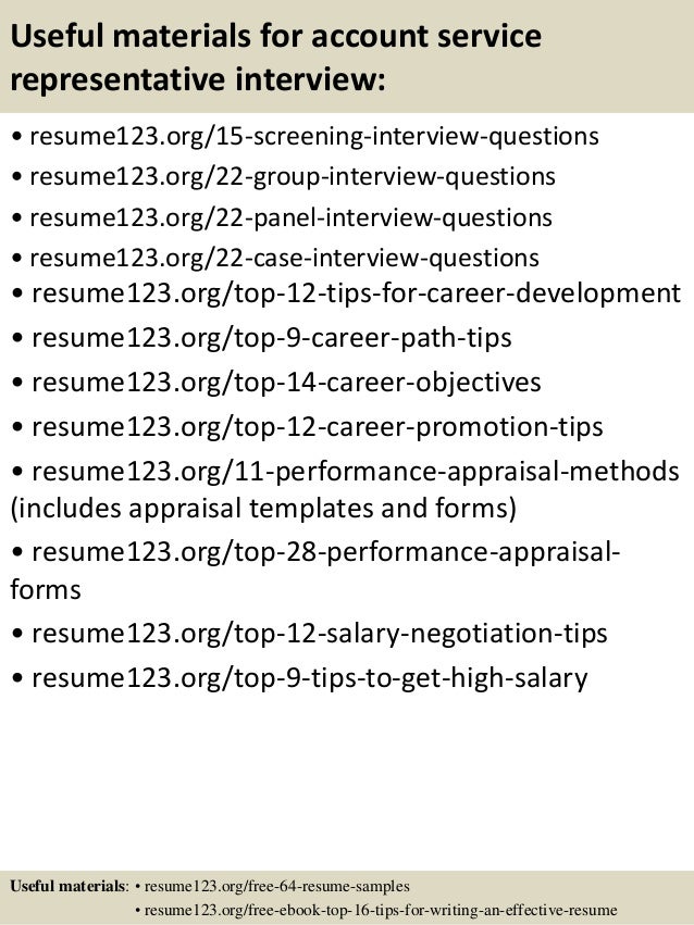 great customer service resumes