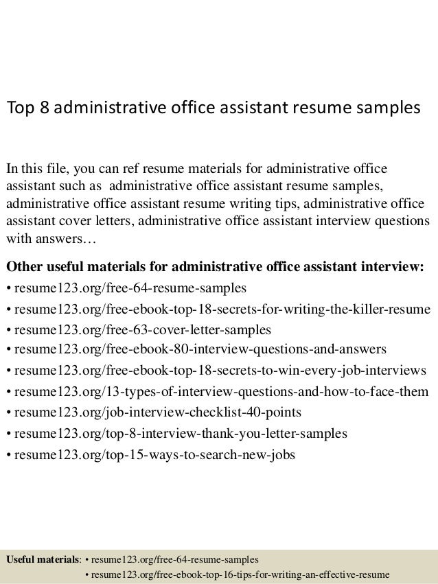 Administrative Assistant Resume Template Microsoft Word Free / 10 Executive Administrative Assistant Resume Templates Free Sample Example Format Download Free Premium Templates - Free and premium resume templates and cover letter examples give you the ability to shine in any application process and relieve you of the stress of building a resume or cover letter from scratch.