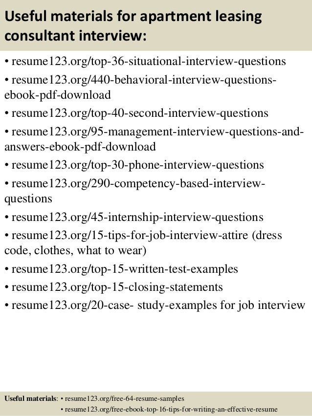 leasing agent sample resumes