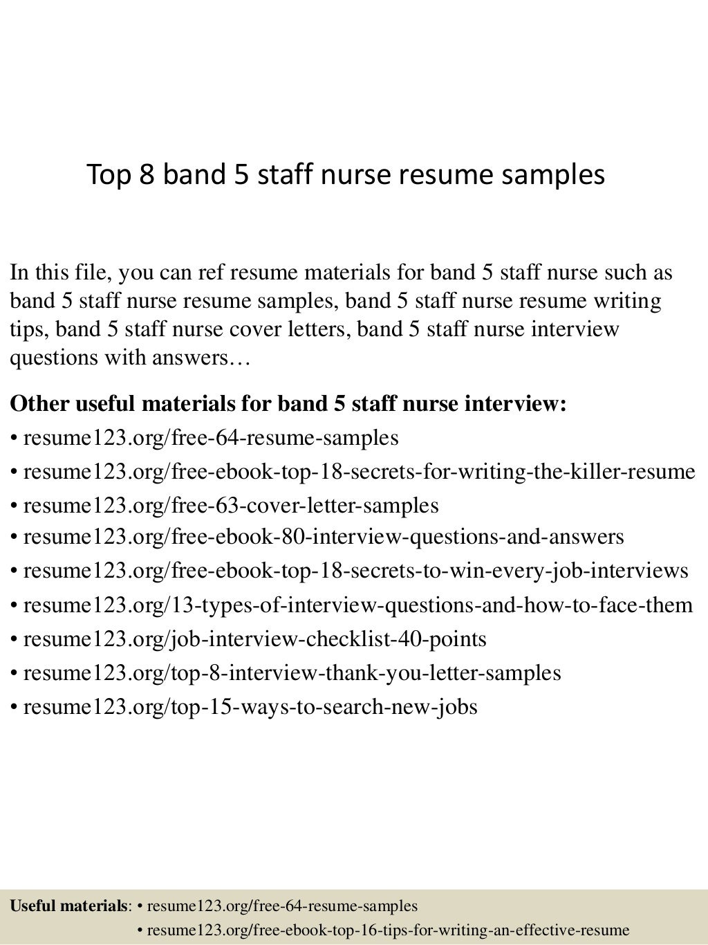 personal statement for band 5 nurse