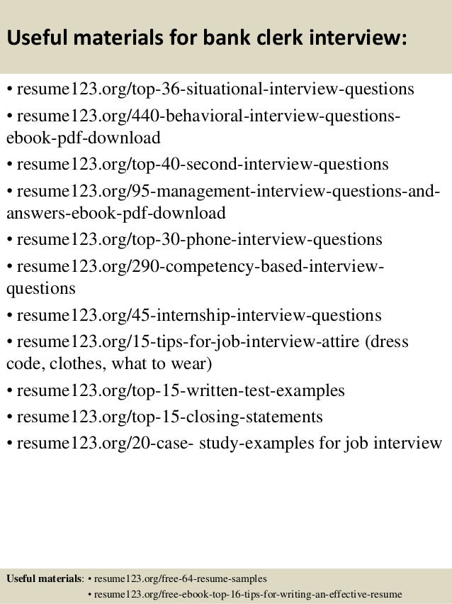 banking resume format