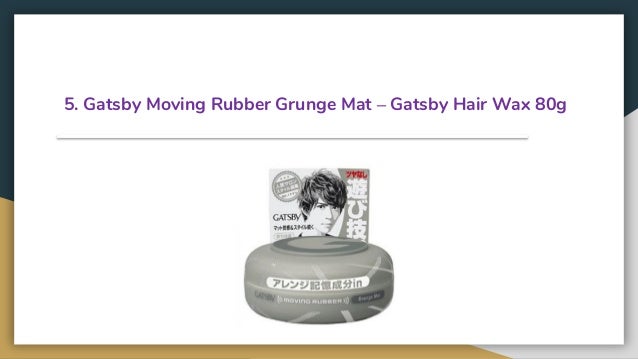 Top 8 Best Gatsby Hair Waxes Review 2019