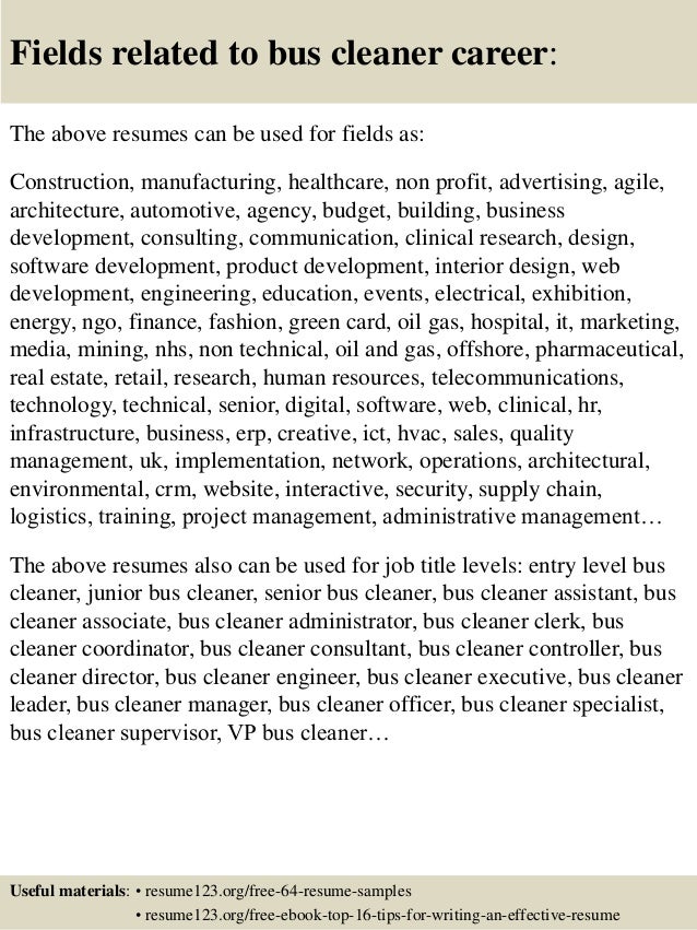 Resume cleaner