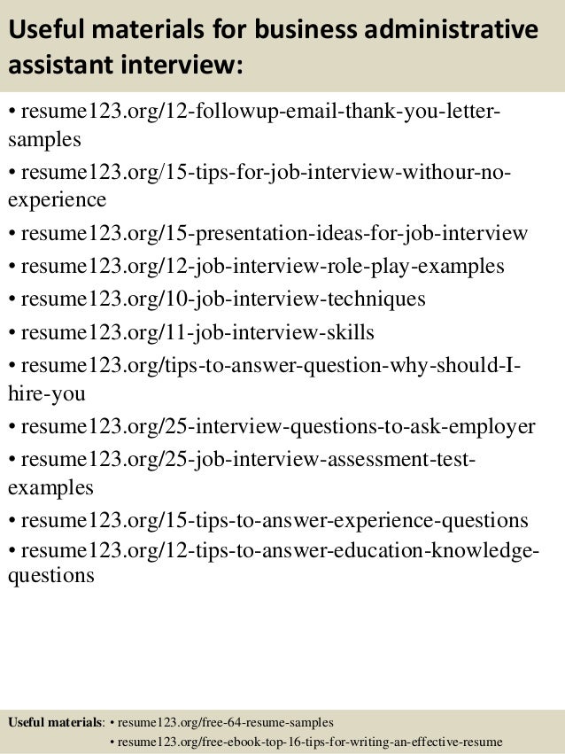 How to Prepare for an Administrative Assistant Interview. How to Prepare for an Administrative Assistant Interview.