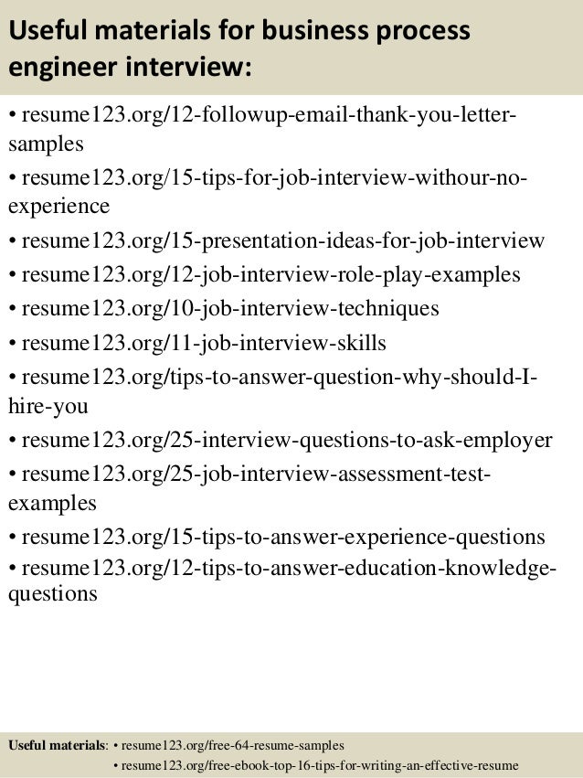 process engineering resumes