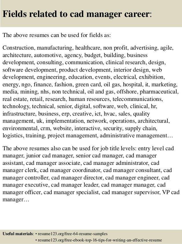 cad cv